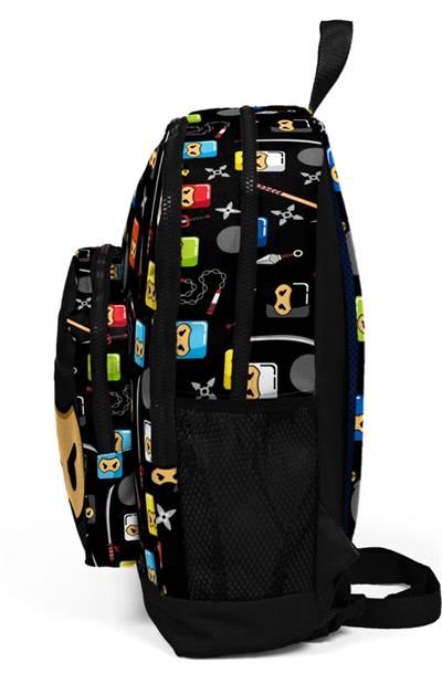 Coral High Ninja Baskılı İlkokul ve Günlük Sırt Çantası - Erkek