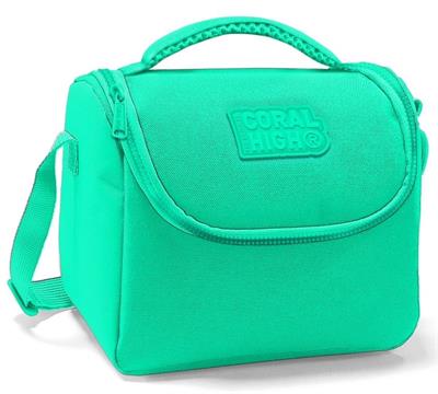 Coral High Okul Sırt Çantası ve Beslenme Çantası Kız Çocuk Yeşil