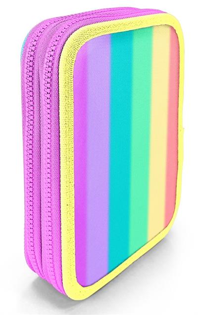 Coral High Organizer İki Katlı Kalem Çantası - Çok Renkli Renk Geçişli, Kız Çocuk/Kadın, Çok Renkli Renk Geçişli 11130