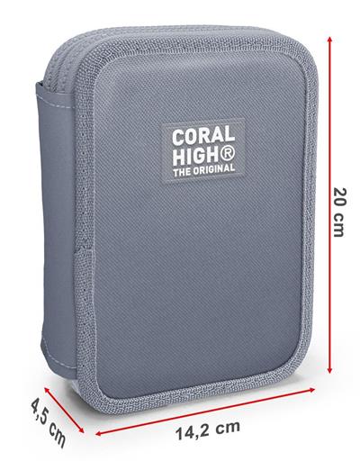 Coral High Organizer İki Katlı Kalem Çantası - Yeşil Mor Unicorn, Kız Çocuk, Yeşil Mor Unicorn 11129