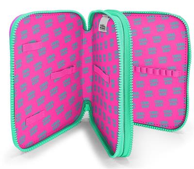 Coral High Organizer İki Katlı Kalem Çantası - Pembe Mor Dondurma, Kız Çocuk, Pembe Mor Dondurma 11131