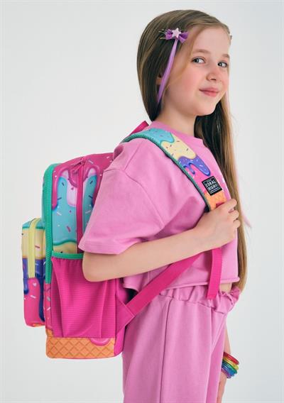Coral High Pembe Dondurma İlkokul ve Günlük Sırt Çantası - Kız Çocuk