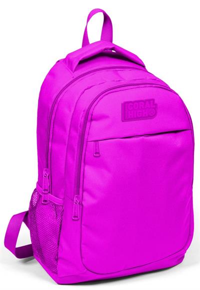 Coral High Pembe İlkokul Çanta Seti - Sırt Çantası+Beslenme+Kalemlik