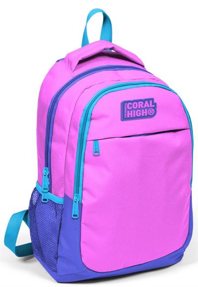 Coral High Pembe İlkokul Çantası ve Kalemlik Seti