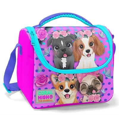 Coral High Pembe Köpek Isı Yalıtımlı Beslenme Çantası - Kız Çocuk