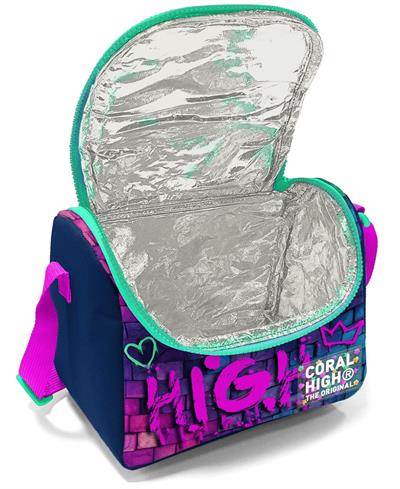 Coral High Pembe Lacivert Grafiti Isı Yalıtımlı Beslenme Çantası - Kız Çocuk