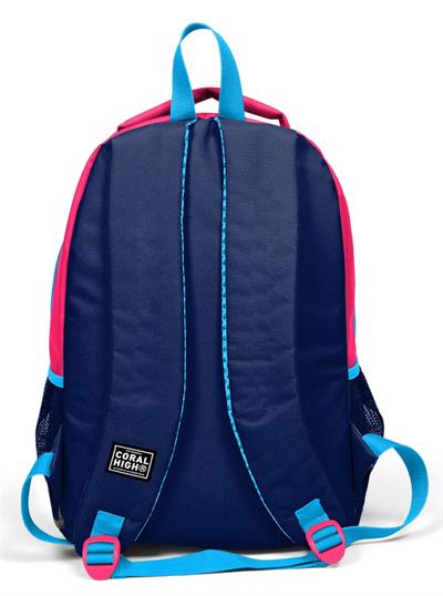 Coral High Pembe Lacivert İlkokul Ortaokul Sırt Çantası
