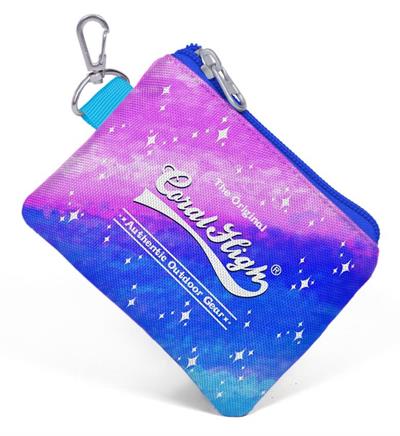 Coral High Pembe Mavi Degradeli Bozuk Para Çantası