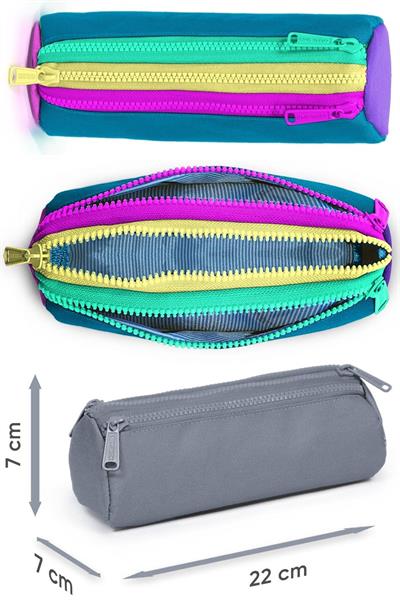 Coral High Pembe Pastel Renkli Üçlü Çekçek Işıklı Tekerlekli Çanta Seti - Kız Çocuk