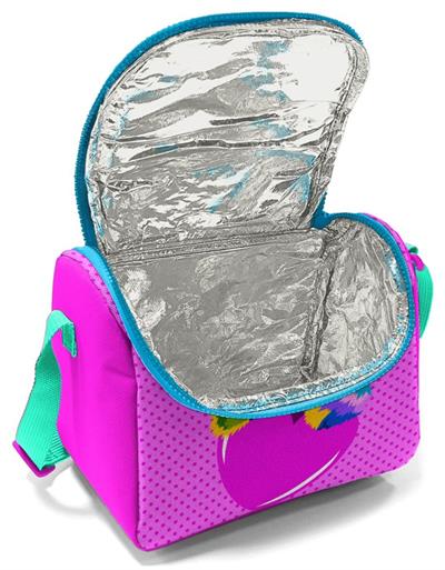 Coral High Pembe Sevimli Kedi Kız Çocuk Okul Beslenme Çantası - Thermo Yalıtımlı