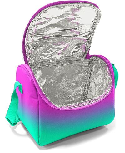 Coral High Pembe Su Yeşili Renk Geçişli Isı Yalıtımlı Beslenme Çantası - Kız Çocuk