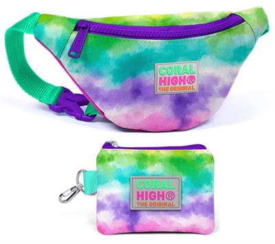 Coral High Renkli Boyama Beşli Okul ve Günlük Çanta Seti