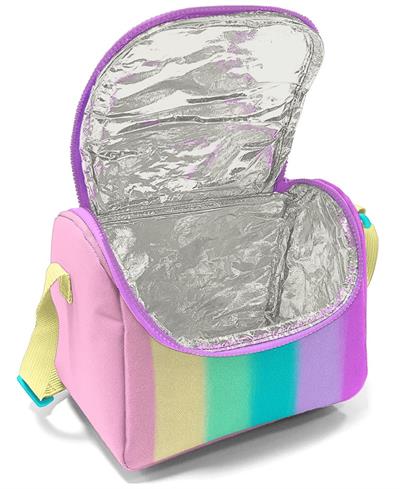 Coral High Renkli Çizgili Isı Yalıtımlı Beslenme Çantası - Kız Çocuk