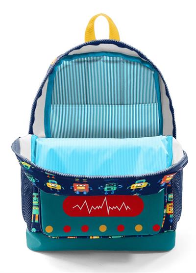 Coral High Robot Baskılı İlkokul ve Günlük Sırt Çantası - Erkek