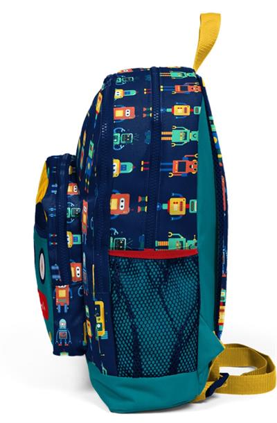 Coral High Robot Baskılı İlkokul ve Günlük Sırt Çantası - Erkek