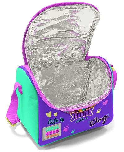 Coral High Sarı Pembe Sevimli Köpek Isı Yalıtımlı Beslenme Çantası - Kız Çocuk