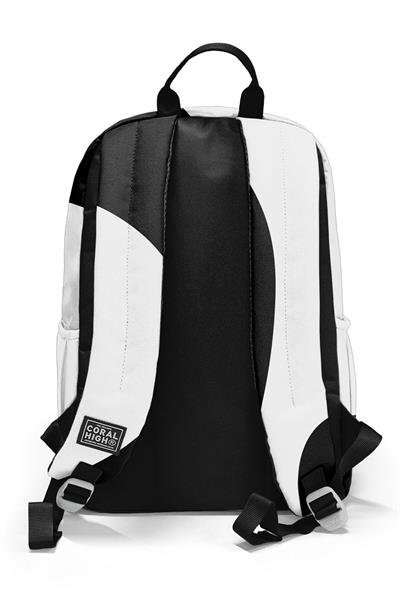 Coral High Siyah Beyaz Desenli 3lü Okul Çanta Seti SET0123687 - Erkek