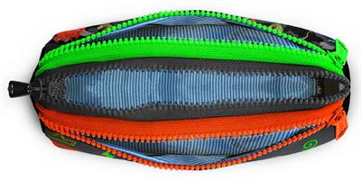 Coral High Siyah Turuncu Yeşil Dinazor Baskılı Erkek Beslenme Çantası Seti