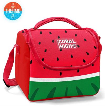 Coral High Thermo Beslenme Çantası - Erkek Çocuk, Kırmızı Yeşil Karpuz 12789