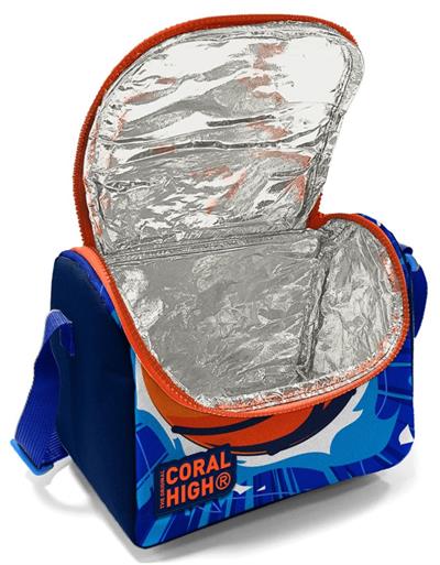 Coral High Thermo Mavi Turuncu Okul Beslenme Çantası