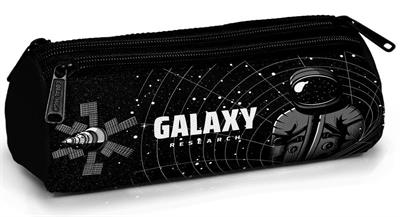 Coral High Üç Gözlü Okul Kalem Çantası - Erkek Çocuk - Siyah Galaxy - 11171