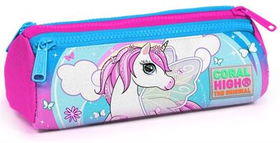 Coral High Unicorn Baskılı Kız Çocuk İlkokul Çanta Seti - USB Çıkışlı