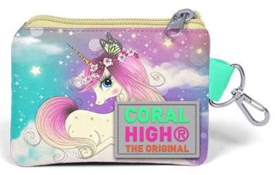 Coral High Unicorn ve Kız Bozuk Para Çantası - Kız Çocuk
