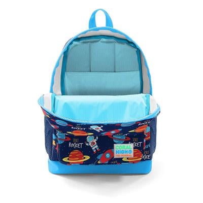 Coral High Uzay ve Astronot Erkek Çocuk İlköğretim Okul Sırt Çantası ve Beslenme Çanta Seti