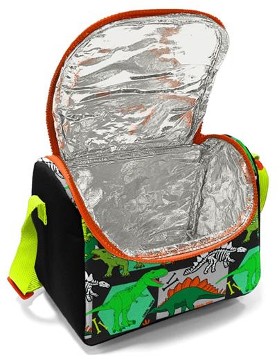 Coral High Yeşil Dinazor Erkek Çocuk İlkokul Çantası ve Beslenme Çantası Seti