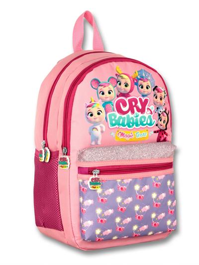Cry Babies Fantasy Kız Çocuk Simli İlkokul Sırt Çantası - Pembe