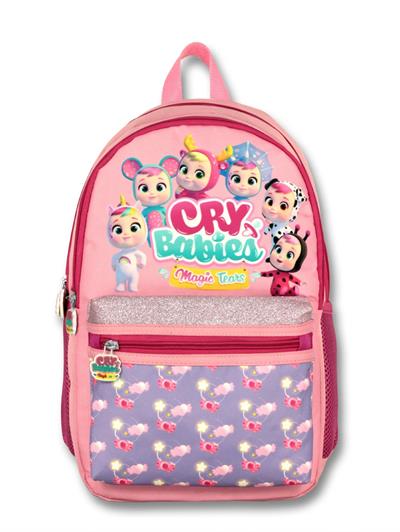 Cry Babies Fantasy Kız Çocuk Simli İlkokul Sırt Çantası - Pembe