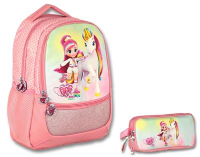 Cry Babies Gökkuşağı İlkokul Çantası Ve Kalemlik Setiü