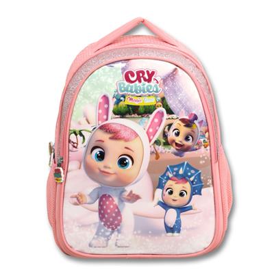 Cry Babies Tavşan Kulaklar Simli Açık Pembe Kız Çocuk İlkokul Sırt Çantası
