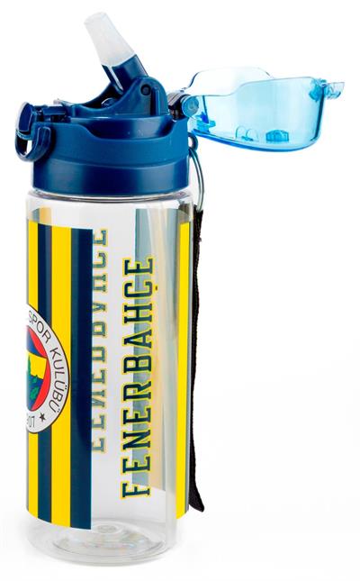 Fenerbahçe Efsane Çubuklu 500 ml Pipetli Matara/Suluk - 25772