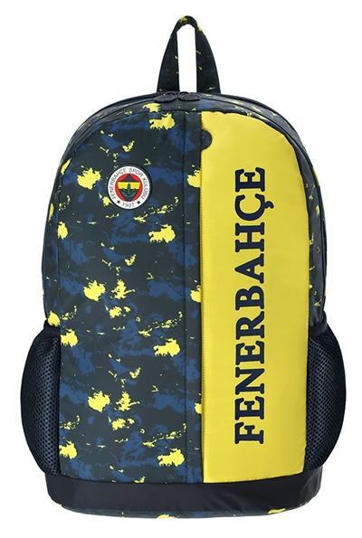 Fenerbahçe Kamuflaj Baskılı Sarı Lacivert Okul ve Günlük Sırt Çantası - ME25700
