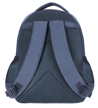 Fenerbahçe Suni Deri Üzerine Arma Baskılı Üç Gözlü Erkek Çocuk Okul Sırt Çantası - ME25760