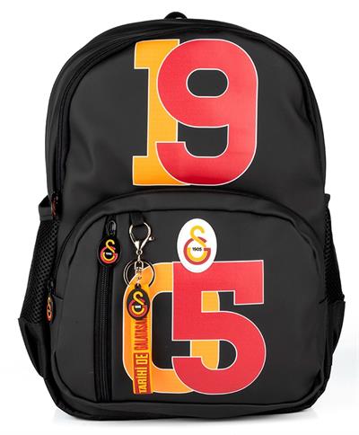 Galatasaray 1905 Suni Deri Siyah Okul Çantası