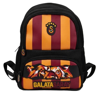 Galatasaray Lisanslı Erkek Çocuk Anaokulu Çantası - GS Aslan Baskılı - 26569