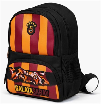 Galatasaray Lisanslı Erkek Çocuk Anaokulu Çantası - GS Aslan Baskılı - 26569