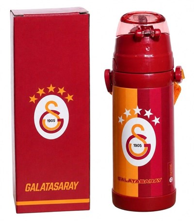 Galatasaray Sarı Kırmızı 425 ml Çelik Matara