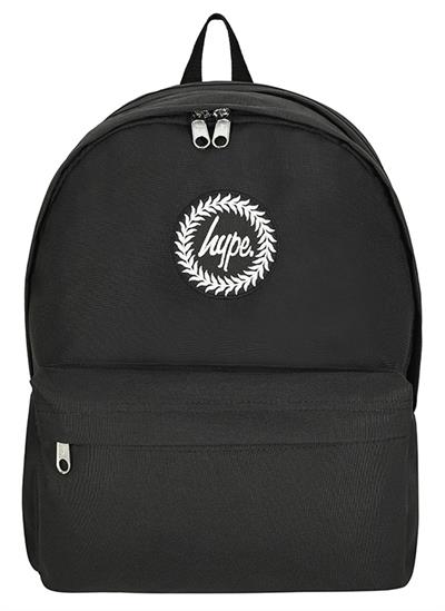 Hype Siyah Üç Gözlü Günlük Sırt Çantası (Kadın/Erkek) - 25400