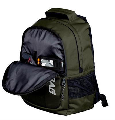 Jacbag Black Üç Bölmeli Günlük ve Seyahat Haki Sırt Çantası