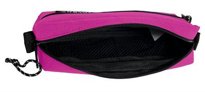 Jacbag Çift Fermuarlı Pembe Kız Çocuk Kalem Kutusu