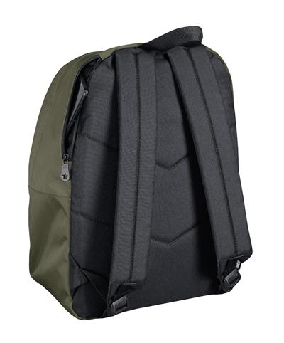 Jacbag Classic İki Bölmeli Haki Okul Günlük Seyahat Sırt Çantası