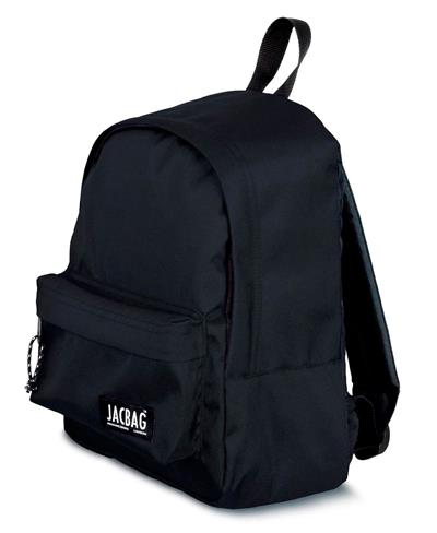 Jacbag Classic Kids - İki Bölmeli Ufak Günlük Siyah Sırt Çantası - Jac-34 - Erkek