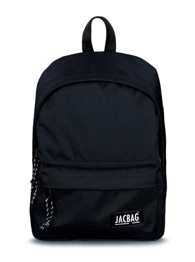Jacbag Classic Kids - İki Bölmeli Ufak Günlük Siyah Sırt Çantası - Jac-34 - Erkek