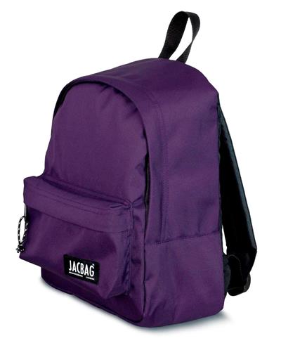 Jacbag Classic Kids - İki Bölmeli Ufak Günlük Mor Sırt Çantası - Jac-34 - Kadın/Kız Çocuk
