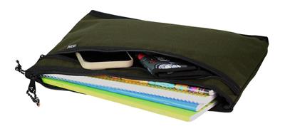 Jacbag Haki Yeşil Erkek A4 Zip Folder İki Bölmeli Dosya ve Evrak Çantası