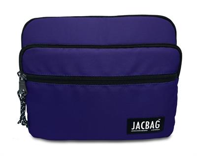 Jacbag Mor Kız Çocuk ve Kadın Üç Cepli Tablet Telefon Defter Çantası
