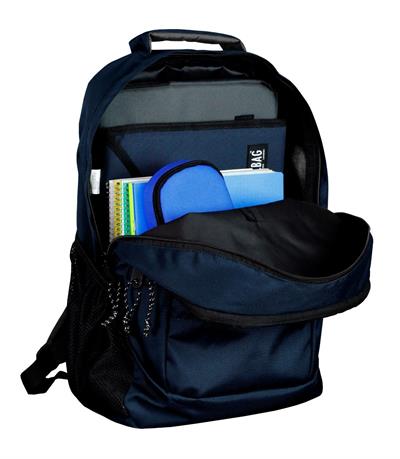 Jacbag Neo Üç Gözlü Çocuk Genç Yetişkin Lacivert Sırt Çantası - Erkek